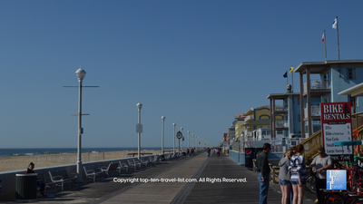 A Beautiful Boardwalk with Terrific Views in Ocean City, Maryland - Top Ten Travel List