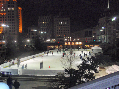 Ice skating in Providence, Rhode Island: Better than Boston’s Frog Pond - Top Ten Travel List