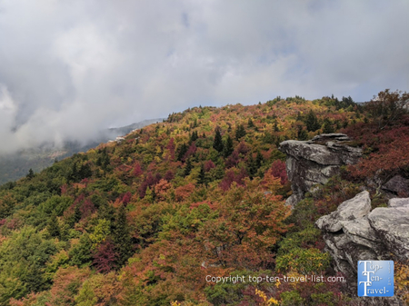 Attraction of the Week: Rough Ridge Overlook on the Blue Ridge Parkway - Top Ten Travel List