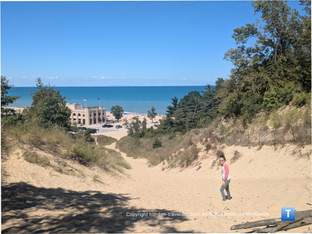 Indiana Dunes: Hiking up Devil’s Slide - Top Ten Travel List
